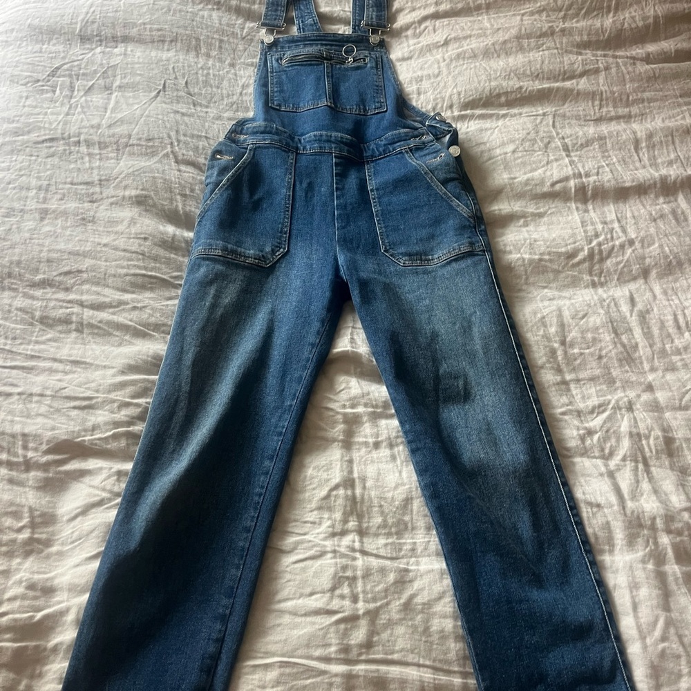 Whistles Women’s Blue Denim Overalls